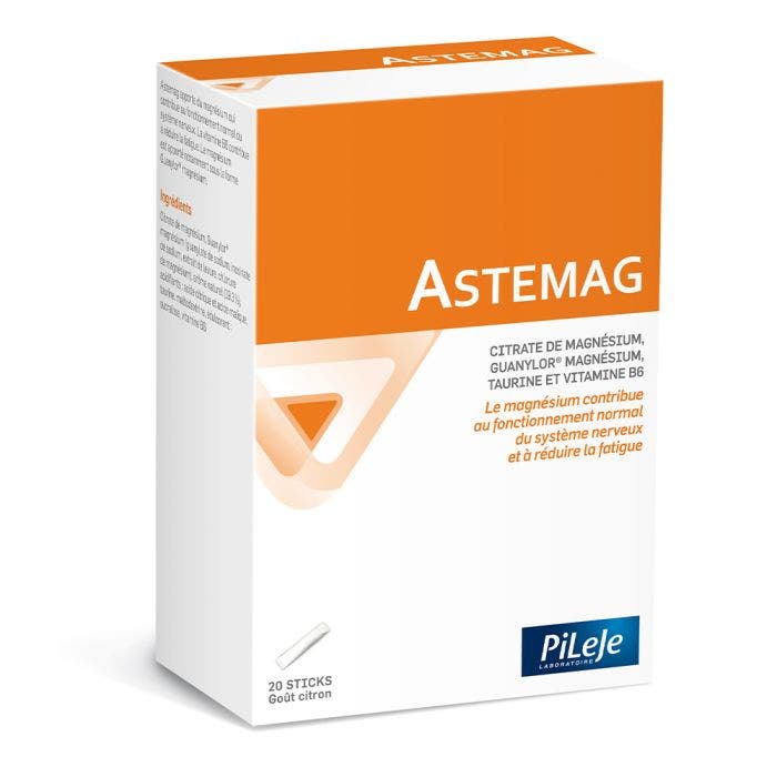 Magnésium 20 sticks Astemag Pileje