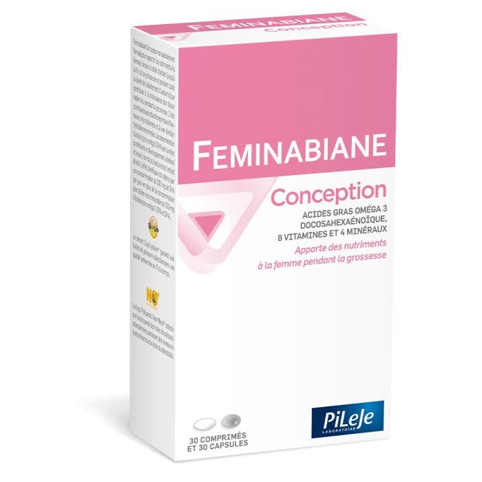 Feminabiane Conception 30 Comprimes + 30 Capsules Pileje
