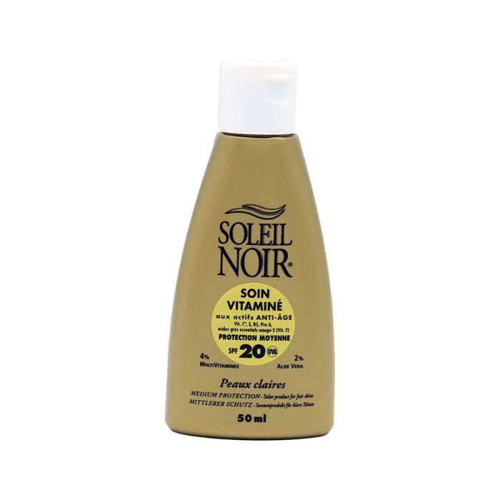 N°16 Soin Vitamine Spf20 protection moyenne 50ml Soleil Noir