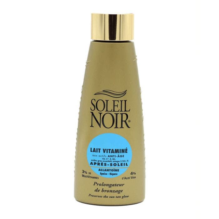 N°11 Lait Vitamine Apres Soleil Anti-age Prolongateur De Bronzage 150ml Soleil Noir