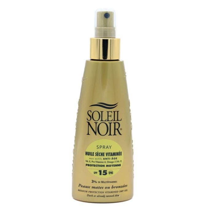N°62 Spray Huile Seche Vitaminée Spf15 150ml Soleil Noir