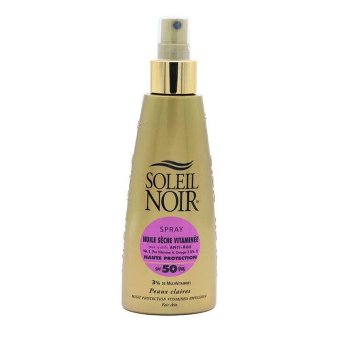 N°64 Huile Seche Vitaminee Spf 50 Spray 150ml Soleil Noir