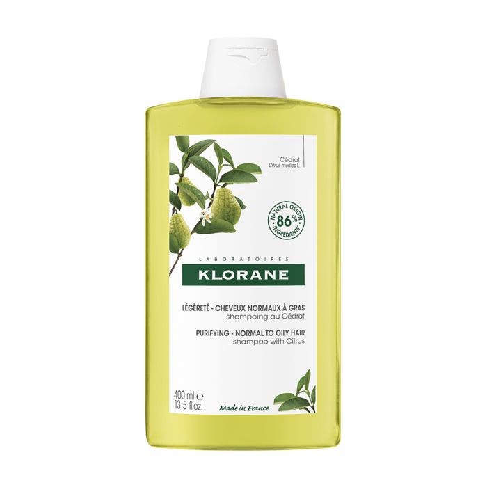 Shampooing 400ml Cedrat Cheveux mixtes à gras Klorane