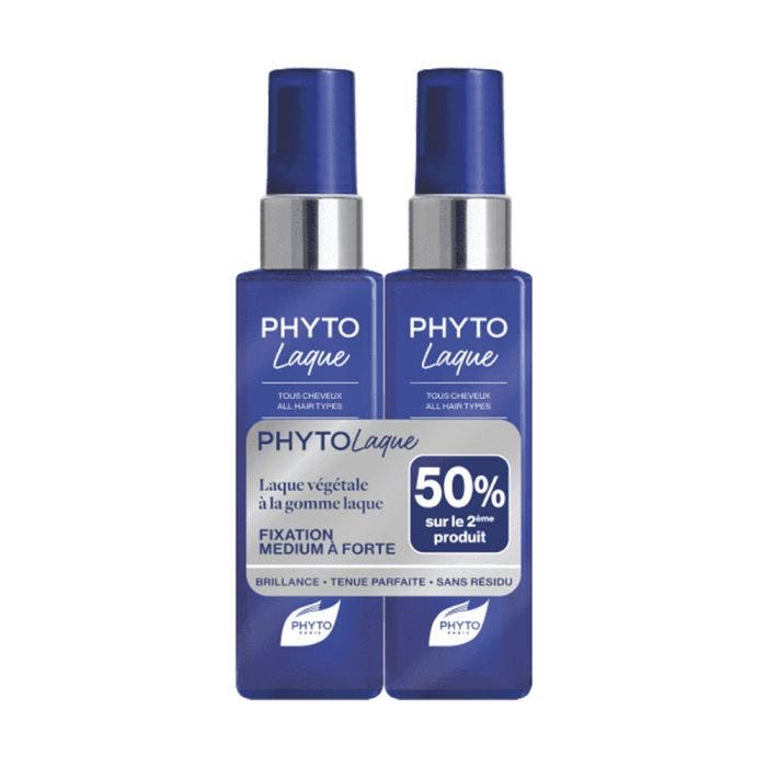 Duo Phytolaque Laque Végétale Medium 2x100 ml Phytolaque Phyto