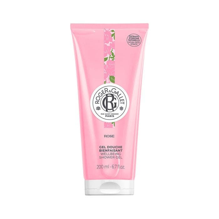 Gel Douche Hydratant Apaisant Rose 200ml Roger & Gallet