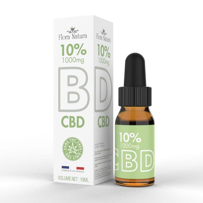 Huile de CBD 10% 10ml Citron Flora Natura