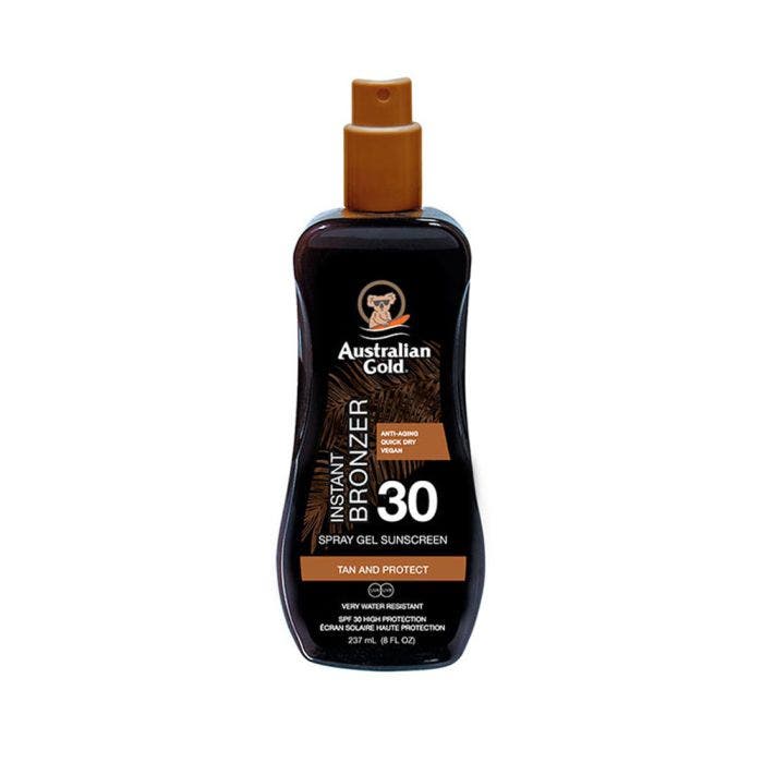 Spray Gel Solaire SPF30 avec Bronzer 237ml Australian Gold