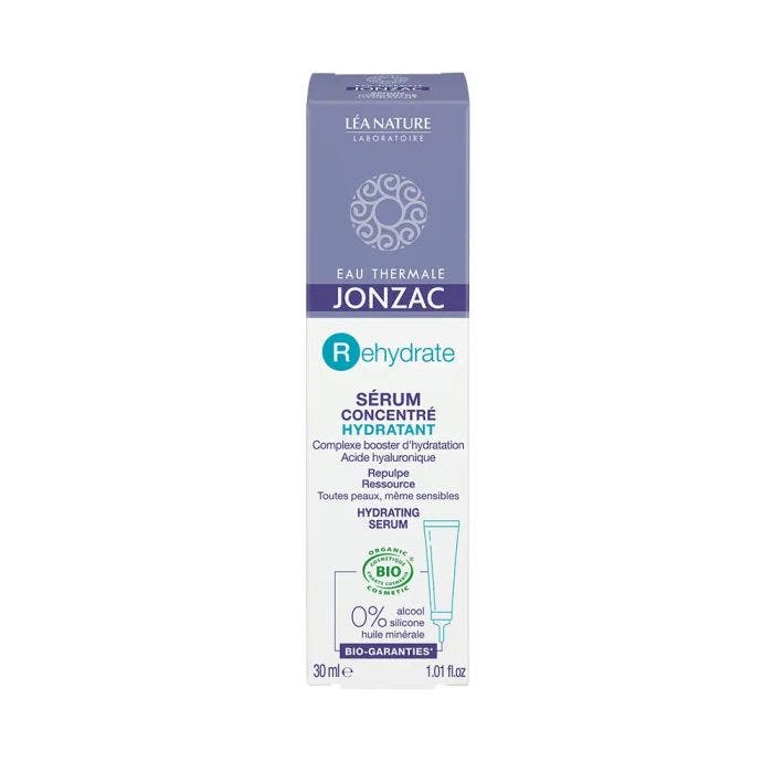 Sérum Concentré Hydratant A l'Acide Hyaluronique 30ml REhydrate Tous Types de Peaux/Sensibles Eau thermale Jonzac