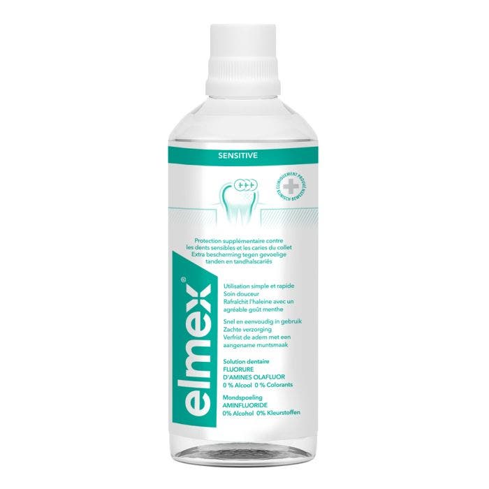 Sensitive Solution Dentaire Sans Alcool 400ml Elmex