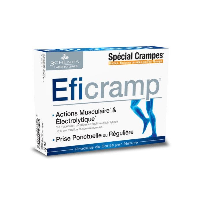 Eficramp 30 Comprimés 3 Chênes
