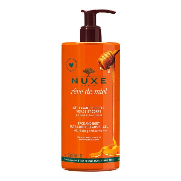 Gel Lavant Surgras Jumbo Collector 750ml Reve De Miel Nuxe