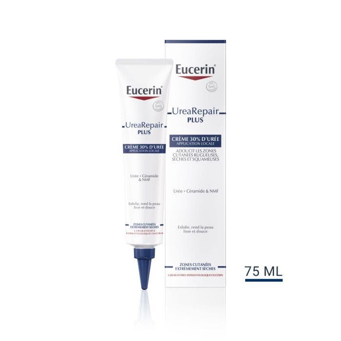 Creme 30% D'uree 75ml UreaRepair Plus Peaux Seches Eucerin