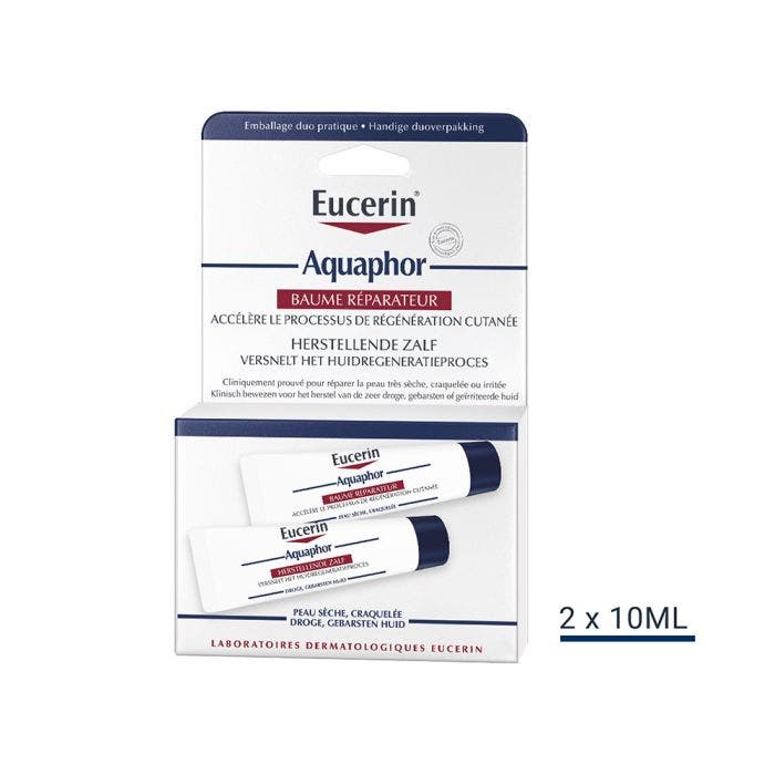 Baume Reparateur 2x10g Aquaphor Peaux sèches et craquelées Eucerin