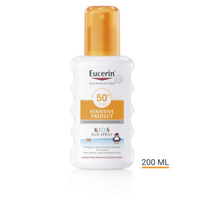 Spray Kids Spf50+ Senstive Protect 200ml Sun Protection Eucerin
