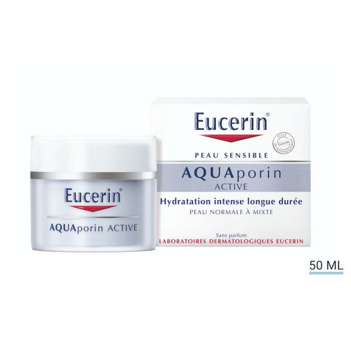 Creme Hydratante Peaux Normales A Mixtes 50ml Aquaporin Active Eucerin
