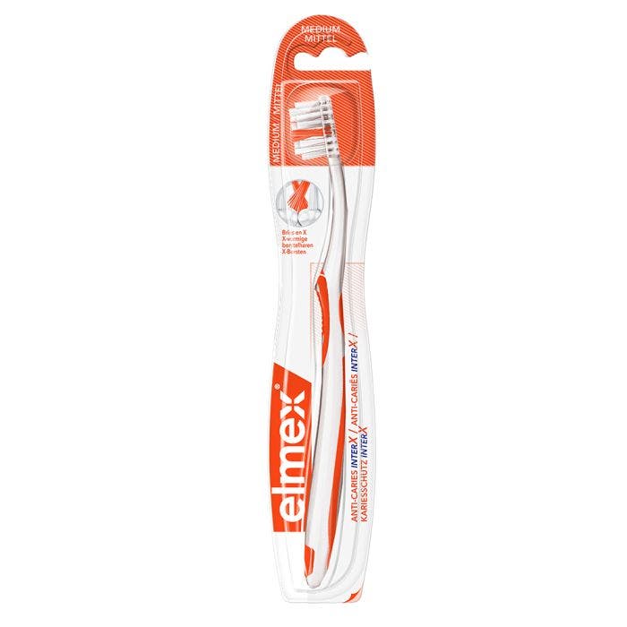 Anti-caries Inter X Brosse A Dents Medium Elmex