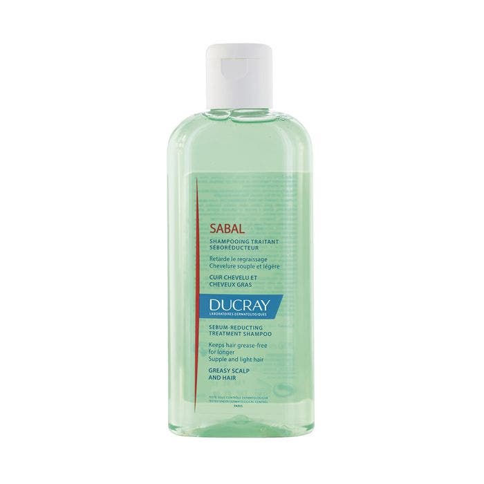 Shampooing Traitant Seboregulateur Cuir Chevelu Et Cheveux Gras 200ml Sabal Ducray