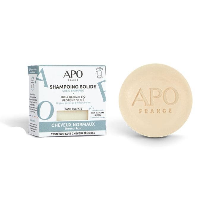 Shampooing solide 75g Cheveux Normaux APO France