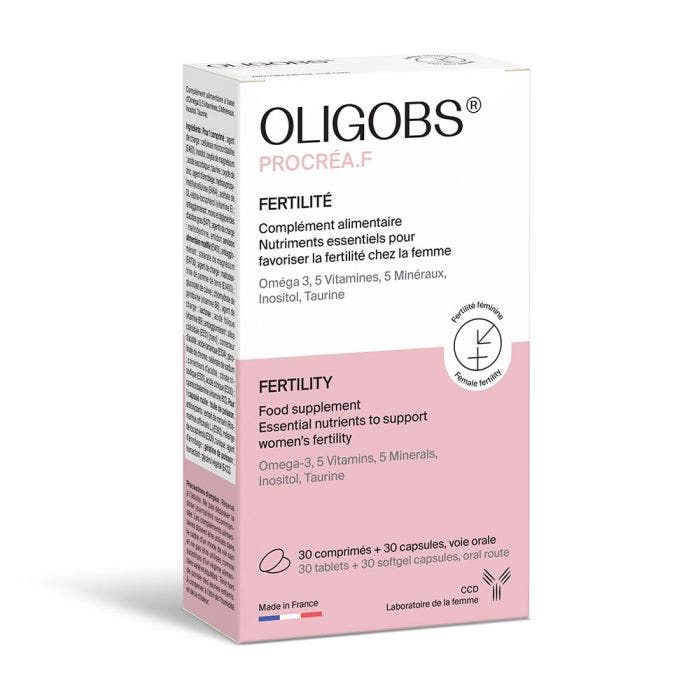 Procrea.f 30 Gelules + 30 Capsules Oligobs Ccd