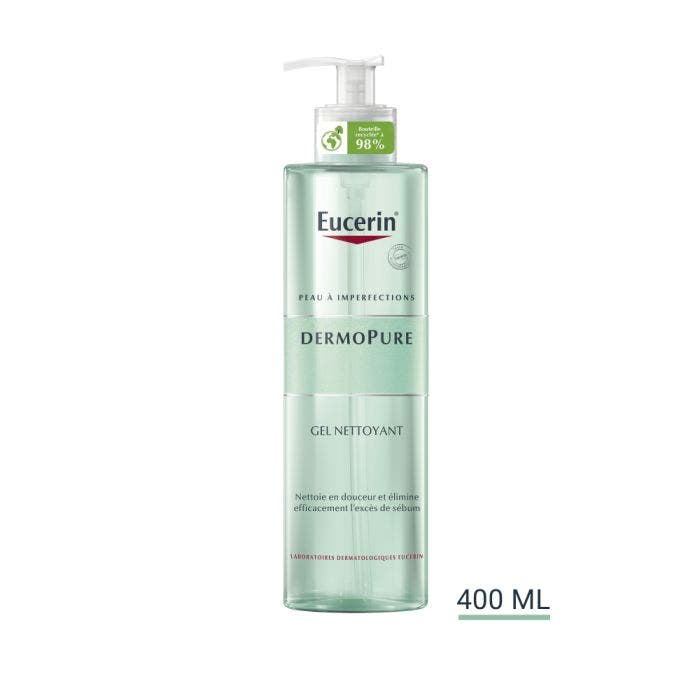Gel Nettoyant Peaux A Imperfections 400ml Dermopure Eucerin