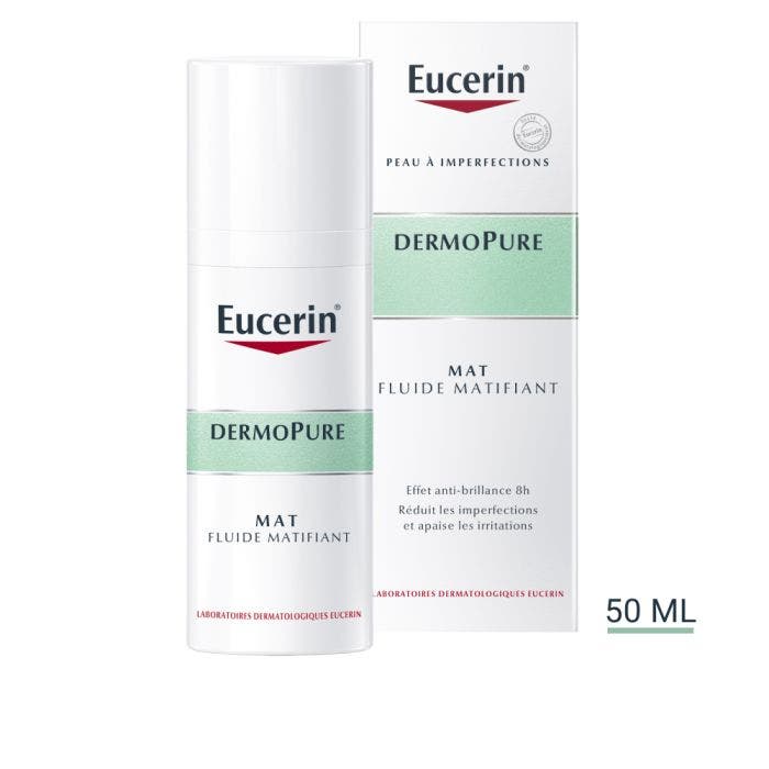 Mat Fluide Matifiant Peaux A Imperfections 50ml Dermopure Eucerin