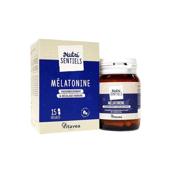 Mélatonine 15 gélules Nutri'sentiels Sommeil Nutrisante