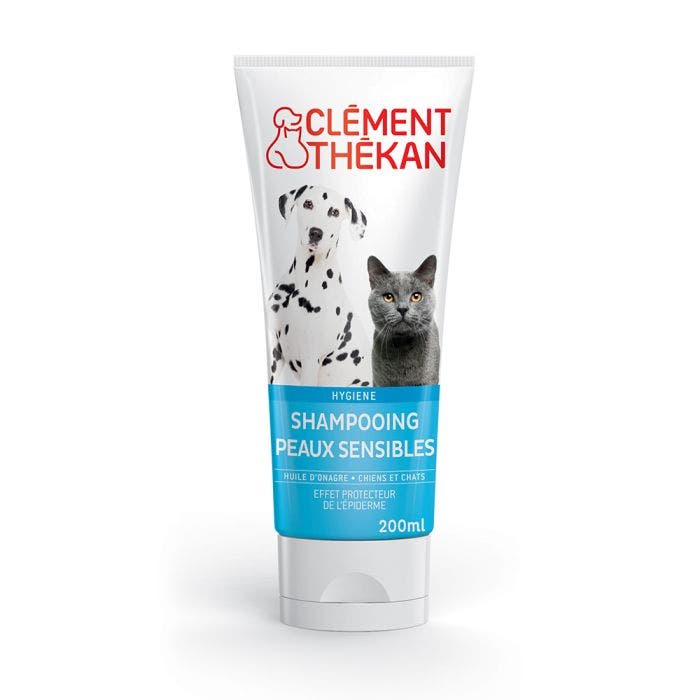 Shampooing Peaux sensibles Chien Chat 200ml 200ml Clement-Thekan