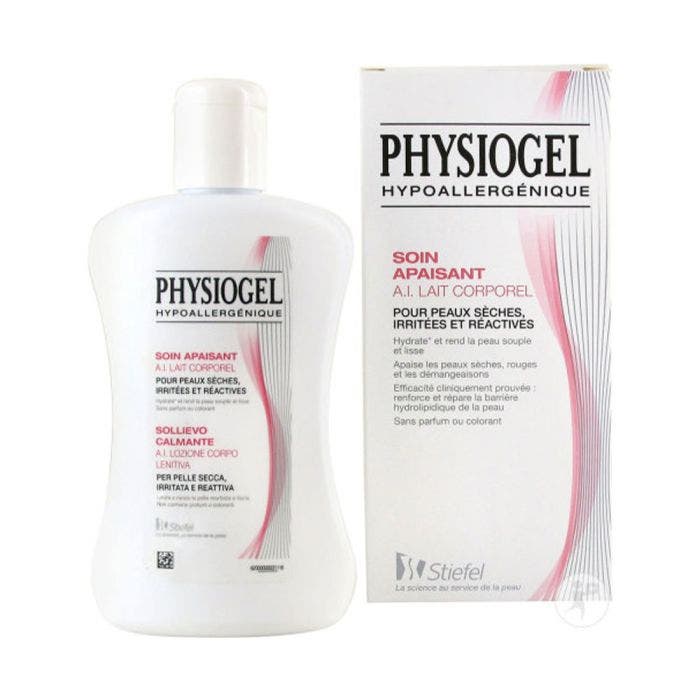 Soin Apaisant 200ml Physiogel Lait Corps Stiefel