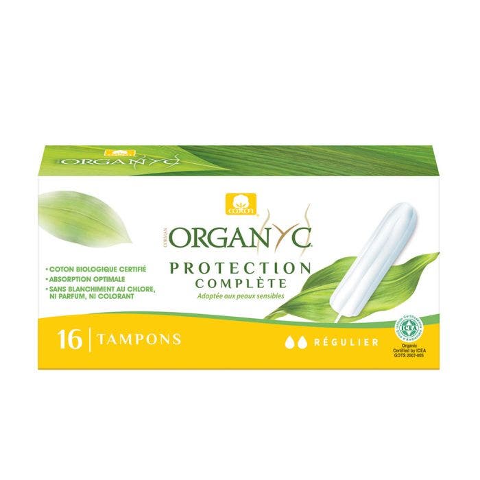 Tampons Normal Coton Bio x16 Organyc