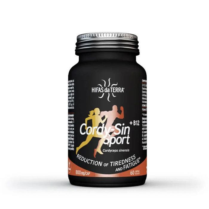 Cordy-sin Sport 60 Gélules Hifas da Terra