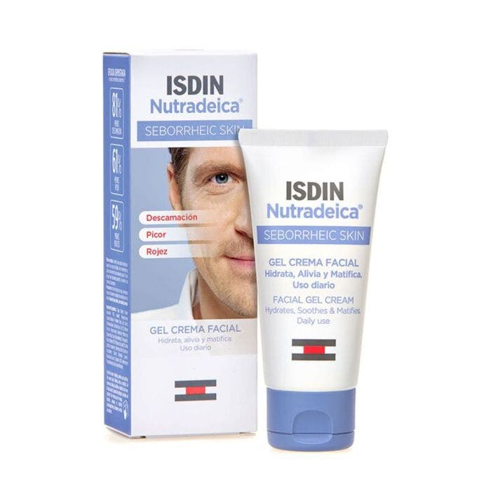 Gel-crème visage dermatite séborrhéique 50ml Nutradeica Isdin