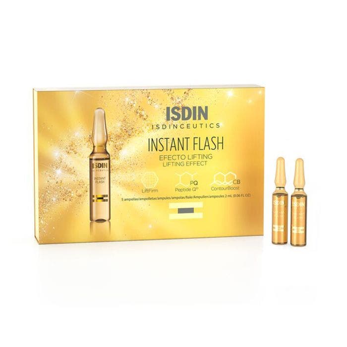 Sérum effet lifting 5 ampoules x 2ml Instant Flash Effet lifting immédiat Isdin