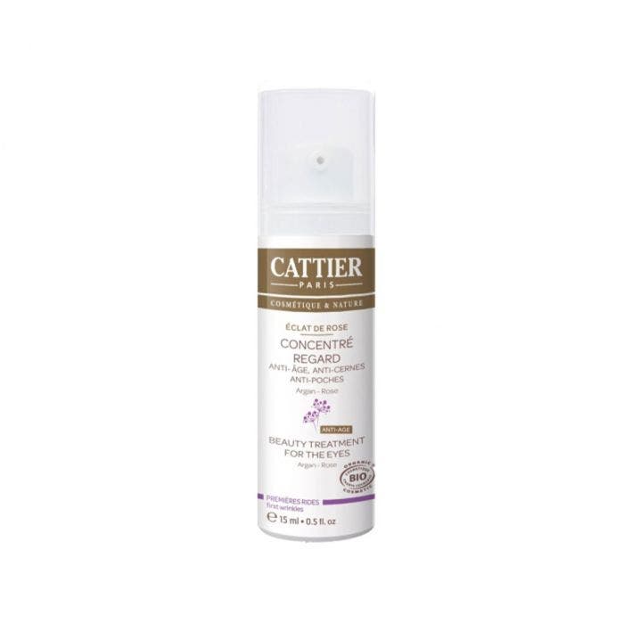 Eclat De Rose Concentre Regard Anti Age Bio 15ml Cattier