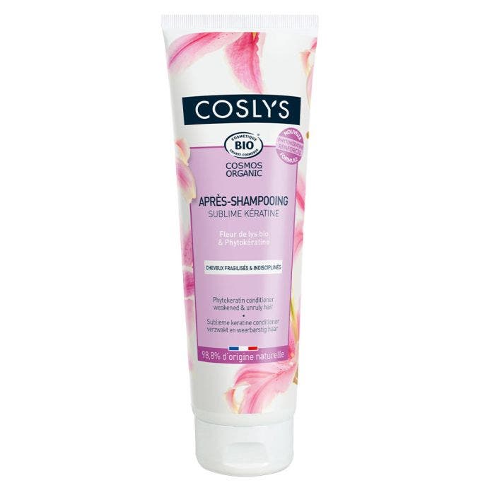 Apres Shampooing Sublime Keratine Bio 250ml Cheveux fragilisés et indisciplinés Coslys