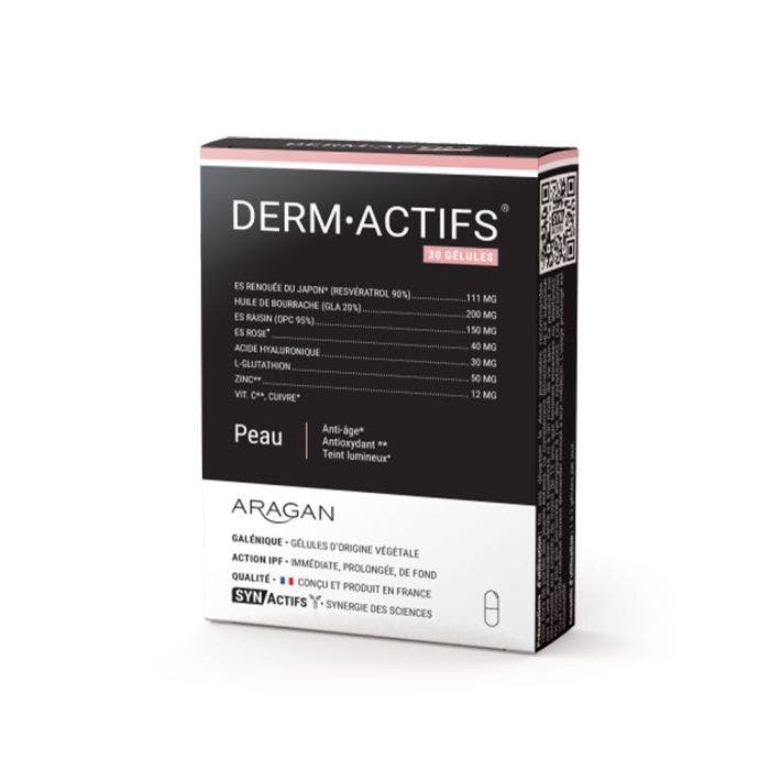 Dermactifs 30 gélules Peau Synactifs