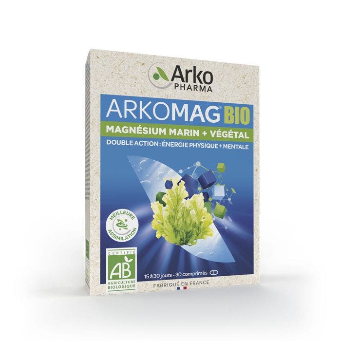 Arkomag Bio 30 comprimés Arkopharma