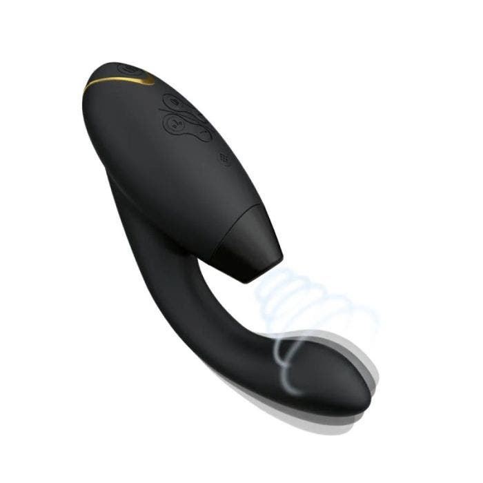 Duo 2 Vibromasseur Point G Noir Womanizer