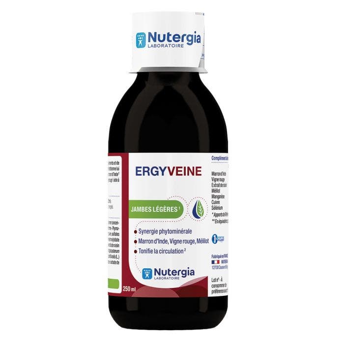 Ergyveine 250ml Jambes Légères Nutergia