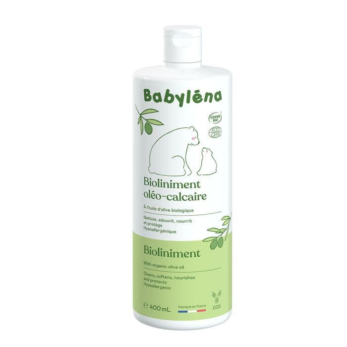 Bioliniment Oleo Calcaire A L'huile D'olive Bio 400ml Babylena