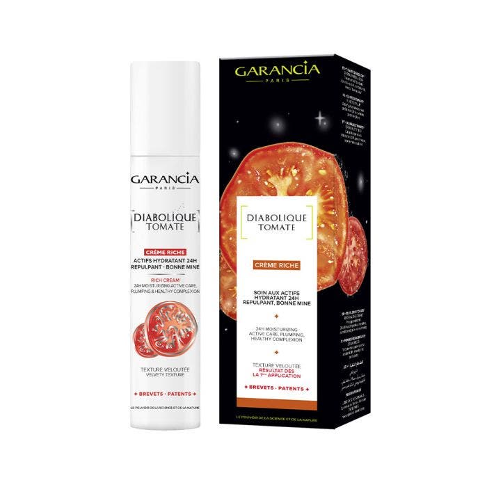 Soin Aux Actifs Hydratant 24h Enrichie 30ml Diabolique Tomate Garancia