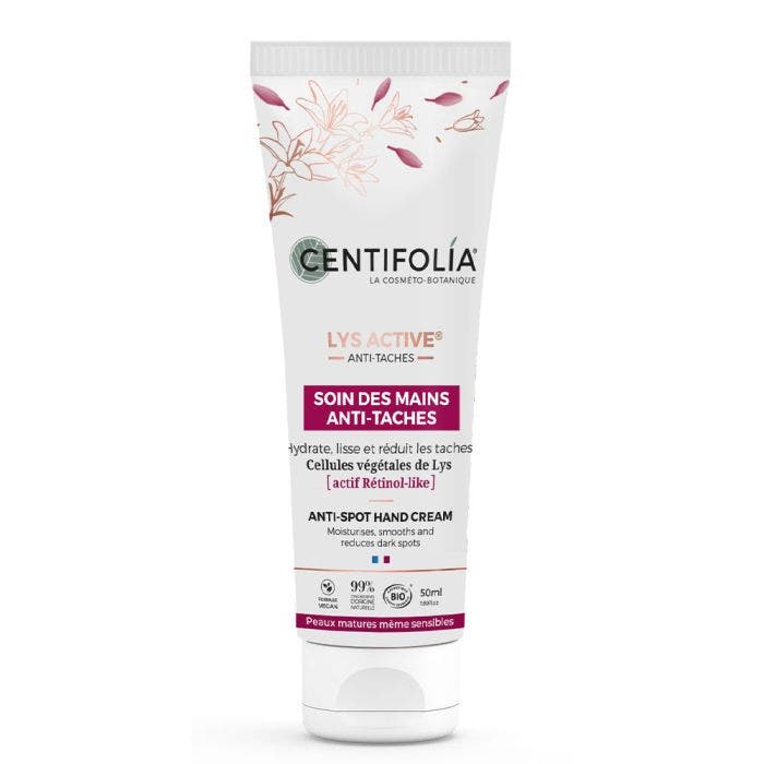 Soin Des Mains Anti-Taches Bio 50ml Lys Active Centifolia