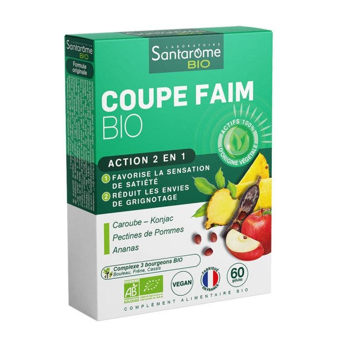Coupe Faim Bio 60 comprimés Santarome