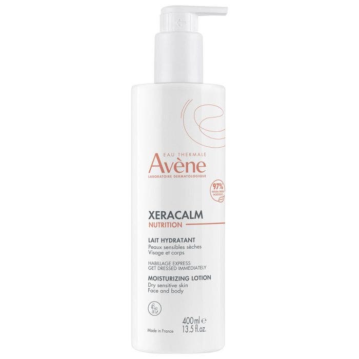 Lait Hydratant 400 ml Xeracalm Nutrition Peaux Sensibles et sèches Avène