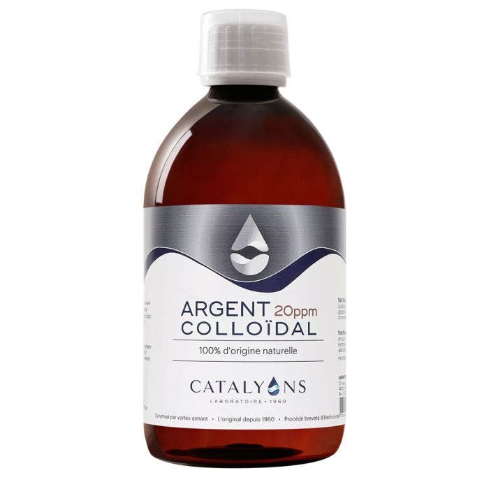 Argent Colloidale 20 Ppm 500 ml Catalyons