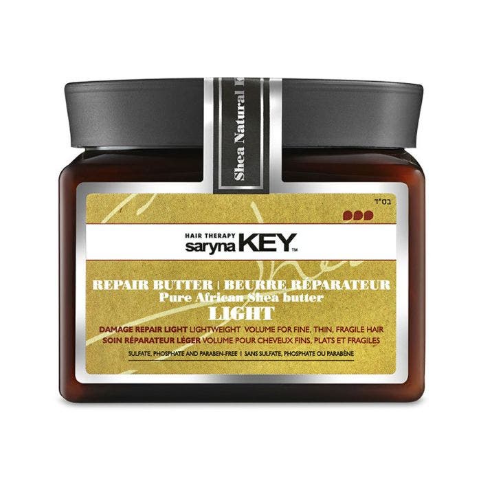 Beurre Réparateur Leger Light Beurre De Karite Pur D'afrique 300ml Damage Repair Saryna Key