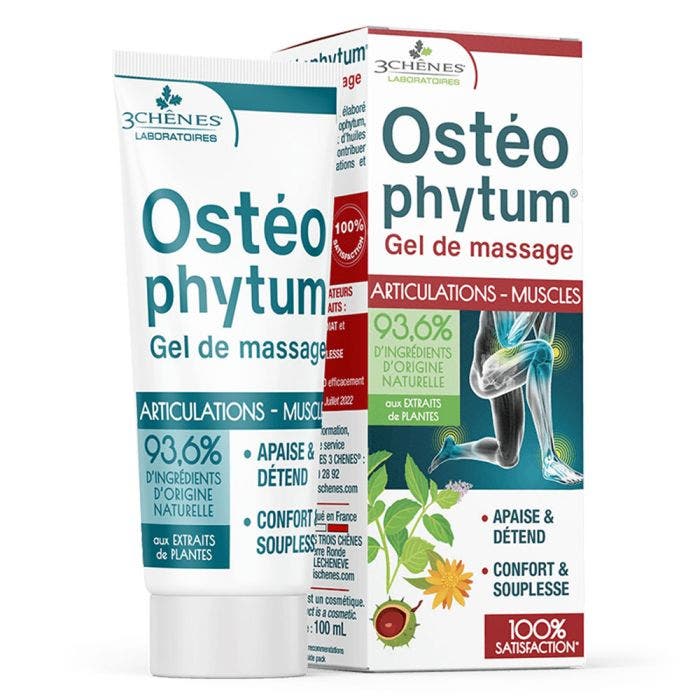 Ostéophytum Gel de Massage 100ml Articulations & Muscles 3 Chênes