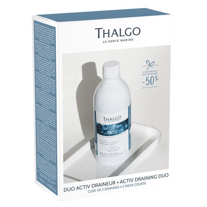 Cure Starter Activ Draineur 2 Semaines 2x500ml Thalgo Easypara