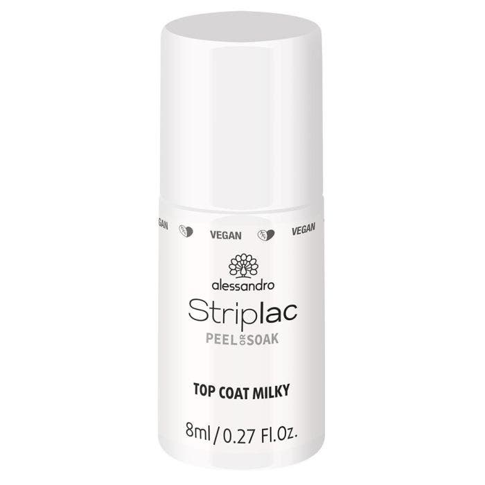Top coat milky 8ml Striplac Semi-permanent Alessandro