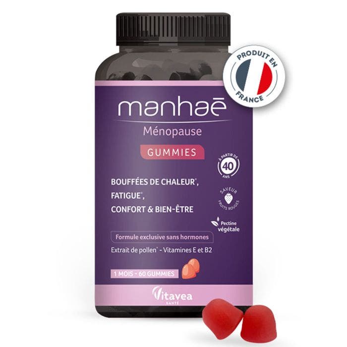 Manhaé 30 gummies pour contrer la Ménopause Easypara
