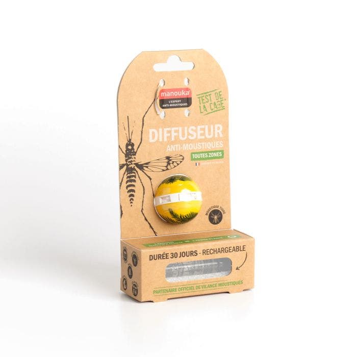 Boule Diffuseur Anti Moustiques Toutes Zones Dès 36 Mois Manouka